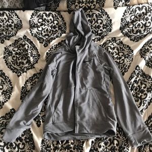Gray Nike boys sweater.